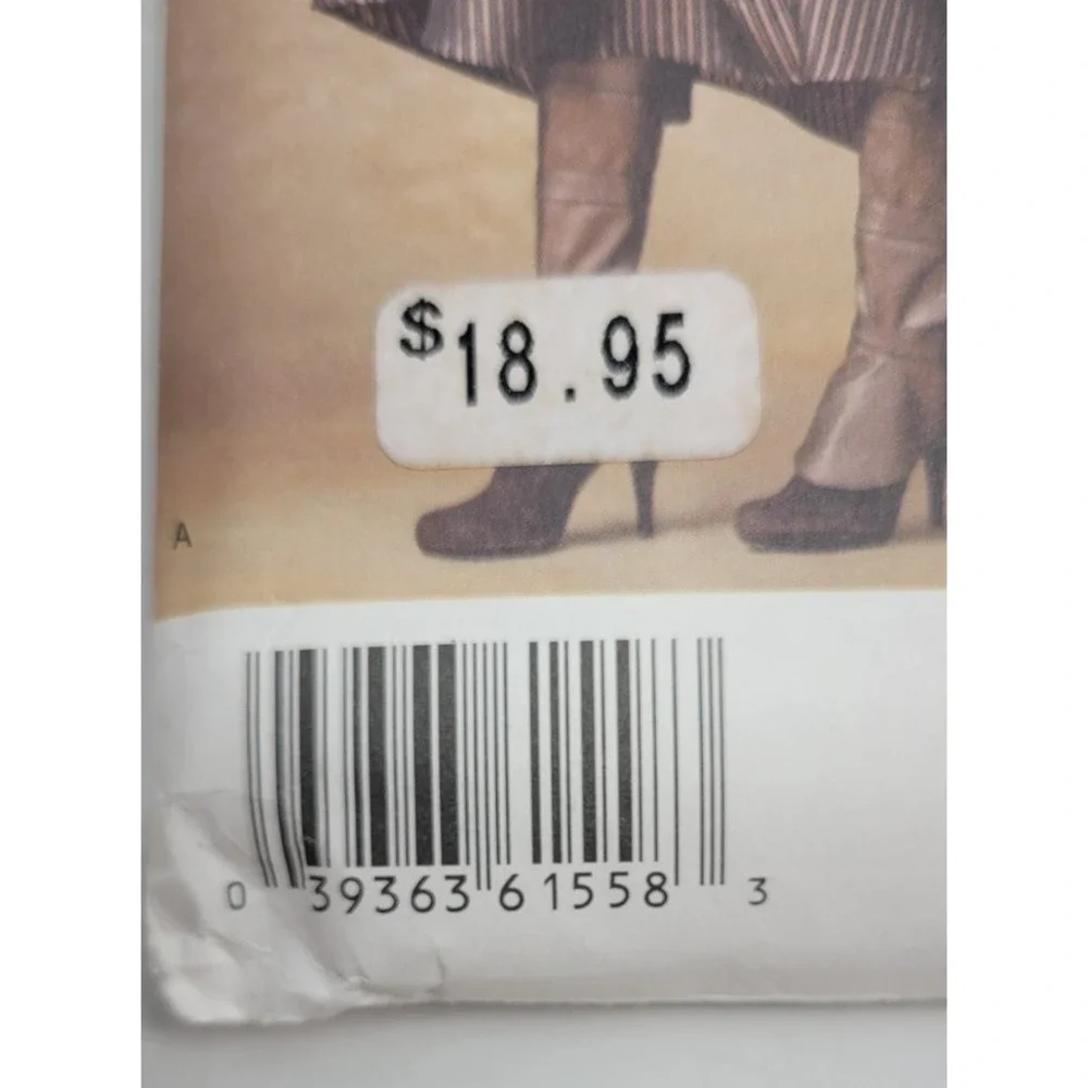 Simplicity 1558‎ Sewing Pattern R5 Sz 14 16 18 20 22 Factory Fold Uncut